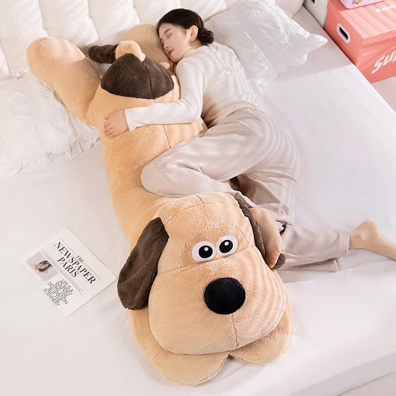 Soft Long Dog Plush Pillow Stuffed Toys Cartoon Animal Big Size Puppy Cushion Kawaii Birthday Valentine Present Gift